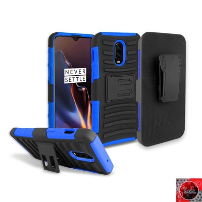 OnePlus 6T Holster Combo Case CB5C Blue