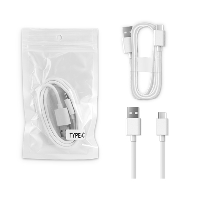 DC04-TYPE C / USB C ( 3 ft ) Date Sync Charging Cable White
