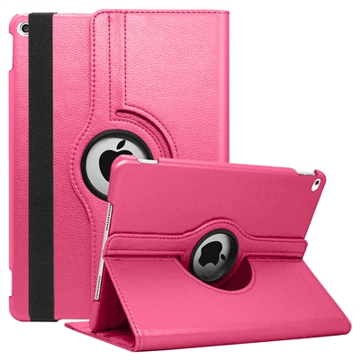 Apple iPad Mini 4/5 360 Degree Rotating Case Hot Pink