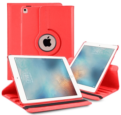 Apple iPad 7/8/9th Gen 10.2" (2019) 360 Degree Rotating Case Red