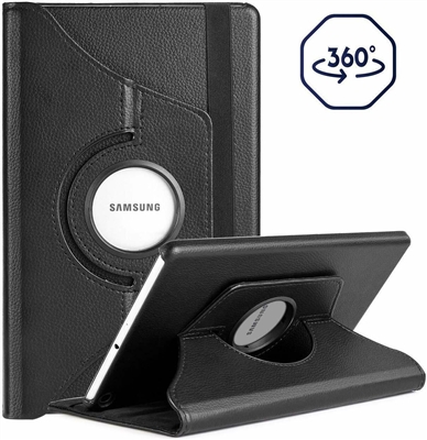 Samsung Galaxy Tab A 10.1" (2019) T515/T510 360 Degree Rotating Case Black