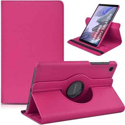 Samsung Galaxy Tab A7 Lite 8.7" (2021) T220 360 Degree Rotating Case Hot Pink