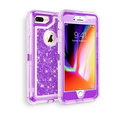 iPhone XR Glitter OBox Hybrid Cover Case HYB26 Purple