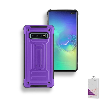 Samsung Galaxy S10 Plus/ S10+ Mars 2 Hybrid Slim Kickstand CASE HYB28 Purple