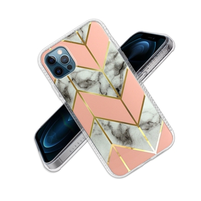 For iPhone 12 Pro Max 6.7" IMD Design Slim Armor Case HYB34-M38