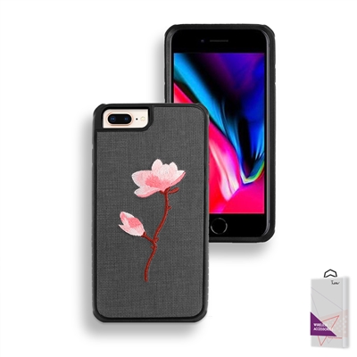 Apple iPhone 8 Plus/ 7 Plus/ 6 Plus 3D Embroidery Design Slim Armor Case With Retail Package HYBDS-16