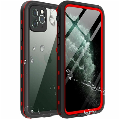 Apple iPhone 12 Pro Max 6.7" Redpepper Waterproof Shockproof Dirt Proof Case Cover Red