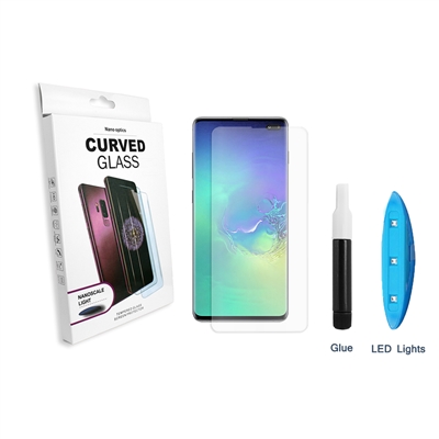 Samsung Galaxy S9 UV Glue Full Cover 5D Tempered Glass Screen Protector ( Cover Friendly ) Clear