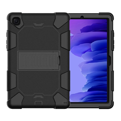 Samsung Galaxy Tab A7 10.4" (2021) T500 Heavy Duty Kickstand Protective Cover Case Black