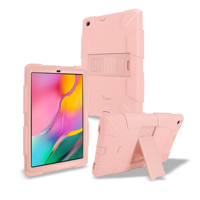 Samsung Galaxy Tab A 10.1" (2019) T515/T510 Heavy Duty Kickstand Protective Cover Case Rose Gold
