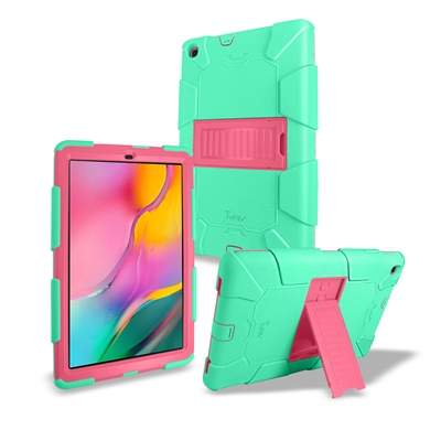 Samsung Galaxy Tab A 10.1" (2019) T515/T510 Heavy Duty Kickstand Protective Cover Case Teal