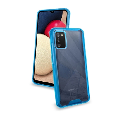 Samsung Galaxy A02 (SM-A022) Ultra Clear PC+ TPU Case Blue