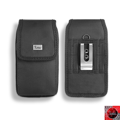 Vertical Nylon Canvas Rugged Pouch VP01 Note 8 S