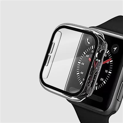 41MM IWATCH CASE WITH SCREEN PROTECTOR CLEAR