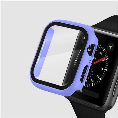 42MM IWATCH CASE WITH SCREEN PROTECTOR PURPLE