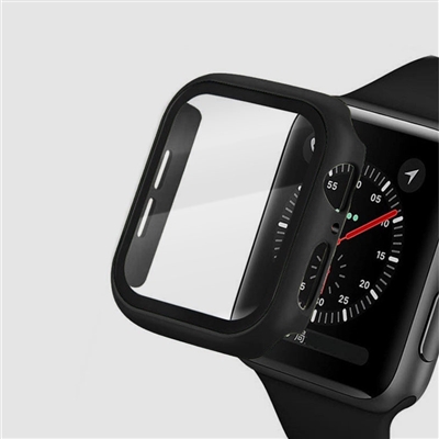 44MM IWATCH CASE WITH SCREEN PROTECTOR BLACK