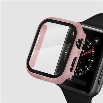 44MM IWATCH CASE WITH SCREEN PROTECTOR PINK GOLD